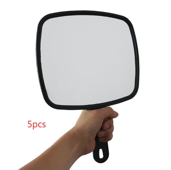 HD handle makeup mirror barber hand mirror
