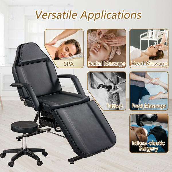 Adjustable Massage & Tattoo Chair – Salon & Sp